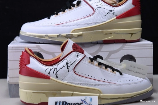 Jordan DJ4375-106 2 Retro Low DJ4375-106 O-W Red SP Air White 0522